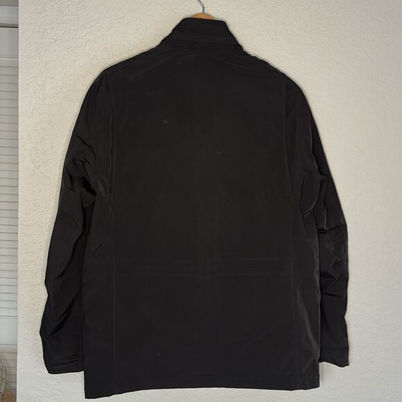 Theory Black Nylon Field Jacket Yost N Fuel Canvas Mens Utility Preppy Outdoor - Picture 9 of 14